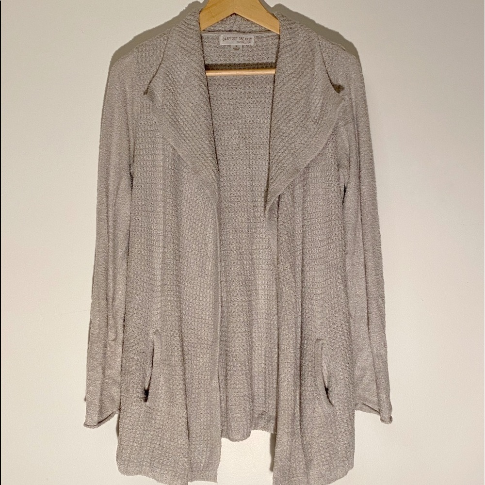 Barefoot Dreams Cozy Chic Lite Coastal Cardigan, M